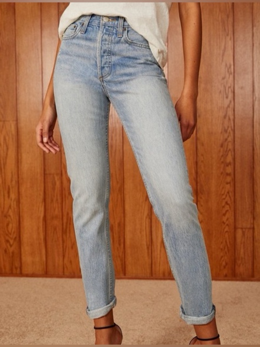 Denim Forum The Ex Boyfriend Jeans - 9 Yrs Blondie Bleu
